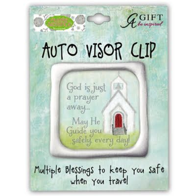 Just a prayer away Visor Clip Just a prayer away Visor Clip