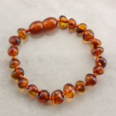 Chip Bracelet - Amber Chunky