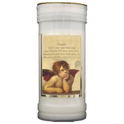 Angel Pillar Candle