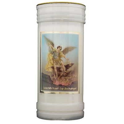 Pillar Candle - St.Michael the Archangel