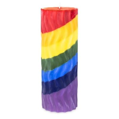 Chakra Candle Rainbow Waves