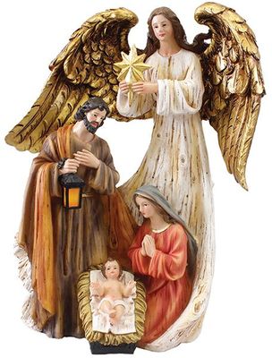 Nativity with Angel and Star