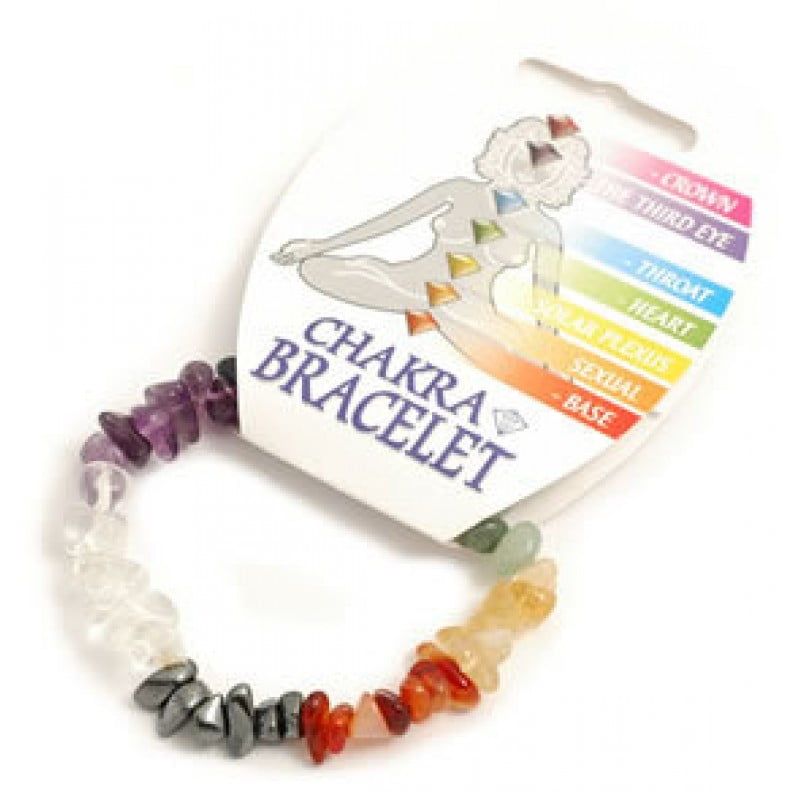 Chip Bracelet - Chakra Chunky Chip Bracelet - Chakra Chunky