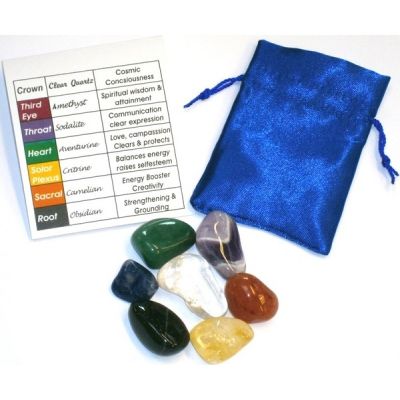 Chakra Stone Bag