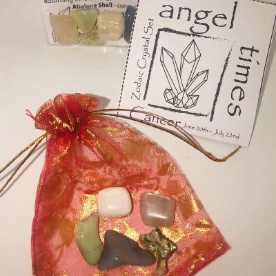 Zodiac Crystal Set Cancer