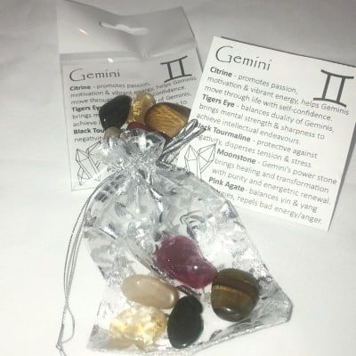 Zodiac Crystal Set Gemini