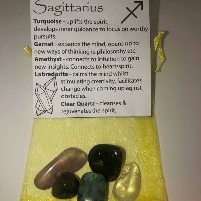 Zodiac Crystal Set Sagittarius