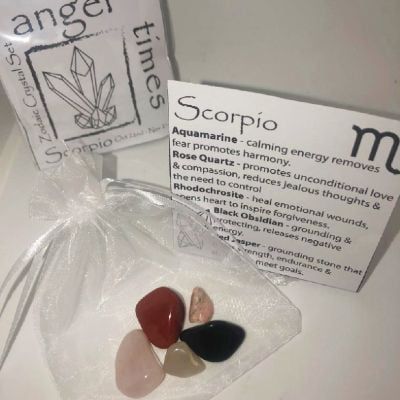 Zodiac Crystal Set Scorpio