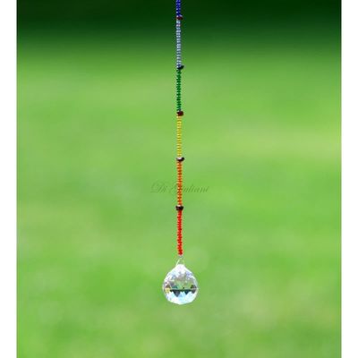 Ball 20mm Hanging Crystal Beads