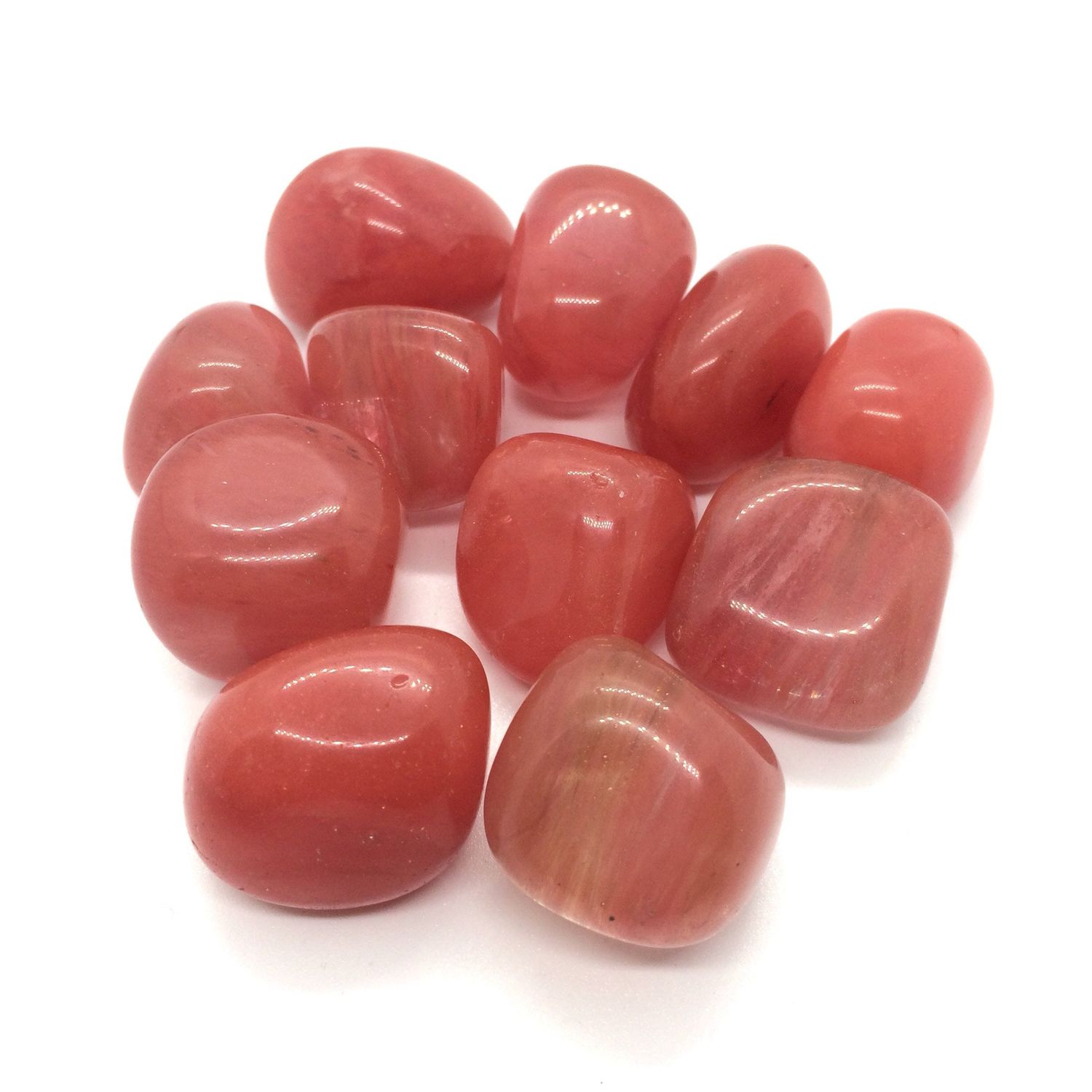 Cherry Quartz Tumbles Cherry Quartz Tumbles