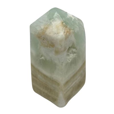 Caribbean Blue Calcite Tower Medium