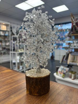Clear Quartz Gem Tree
