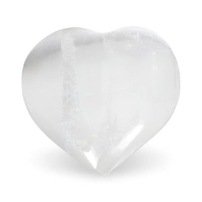 Selenite Heart