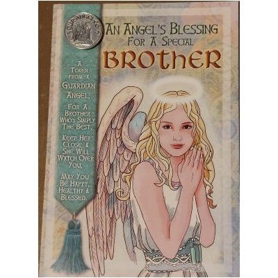 Brother Angel Blessing Card