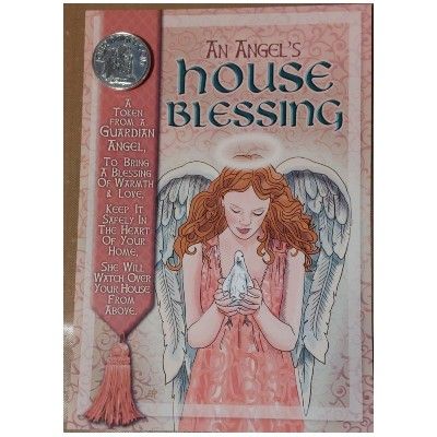 House Angel Blessing Card