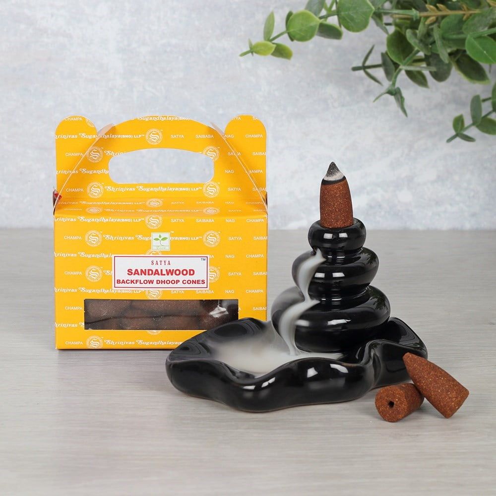 Sandalwood Backflow Incense Cones Sandalwood Backflow Incense Cones