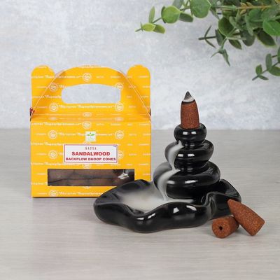 Sandalwood Backflow Incense Cones
