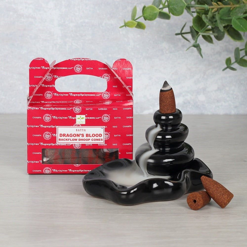 Dragon's Blood Backflow Incense Cones Dragon's Blood Backflow Incense Cones