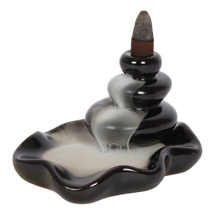 Large Pebbles Backflow Incense Burner Large Pebbles Backflow Incense Burner