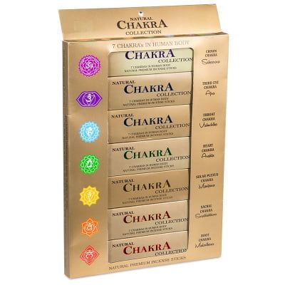Seven Chakra Incense Collection Seven Chakra Incense Collection