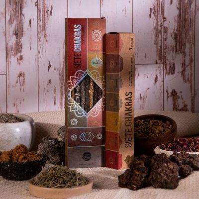 Sagrada Madre Seven Chakras Incense Sticks