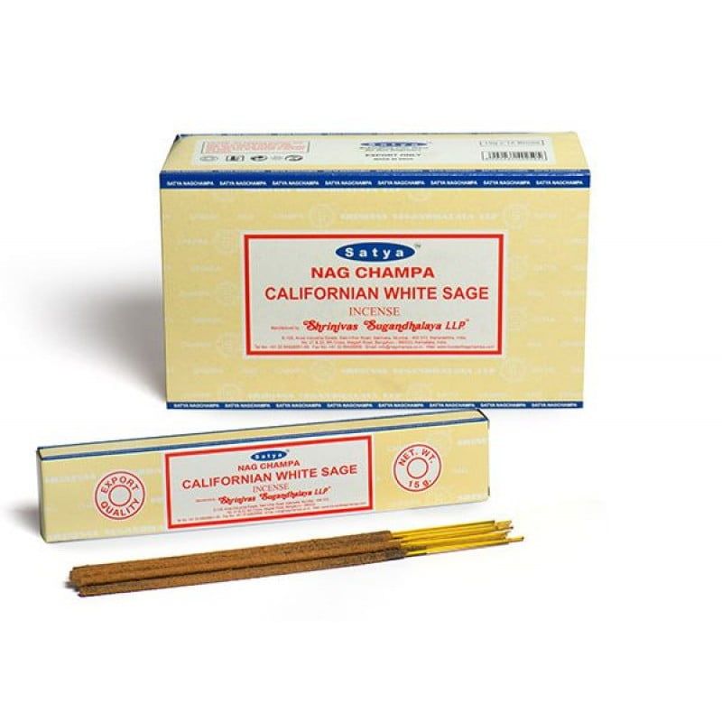 Satya Californian White Sage Incense Satya Californian White Sage Incense