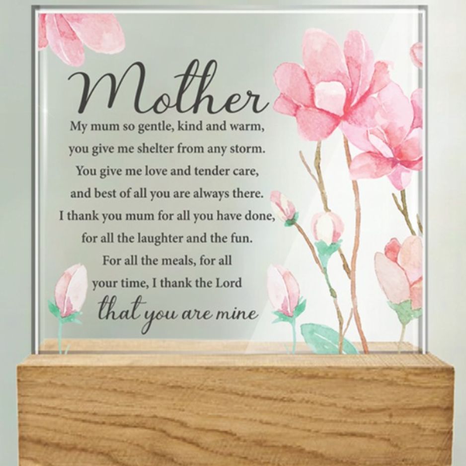 Mother Glass Plaque Mother Glass Plaque