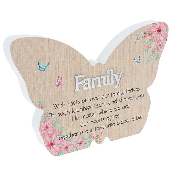 Butterfly Family Plaque Butterfly Family Plaque