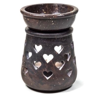 Soapstone Oil Burner Hearts Soapstone Oil Burner Hearts