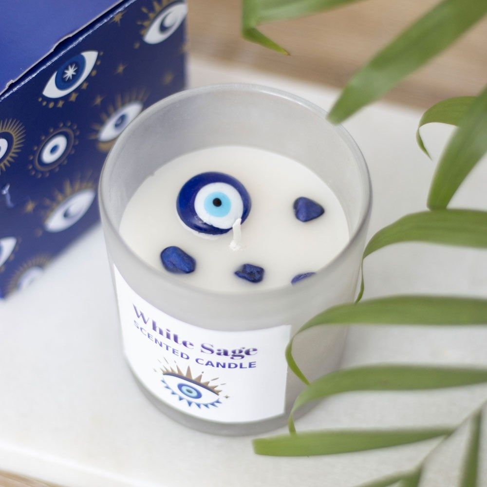All Seeing Eye White Sage Candle All Seeing Eye White Sage Candle