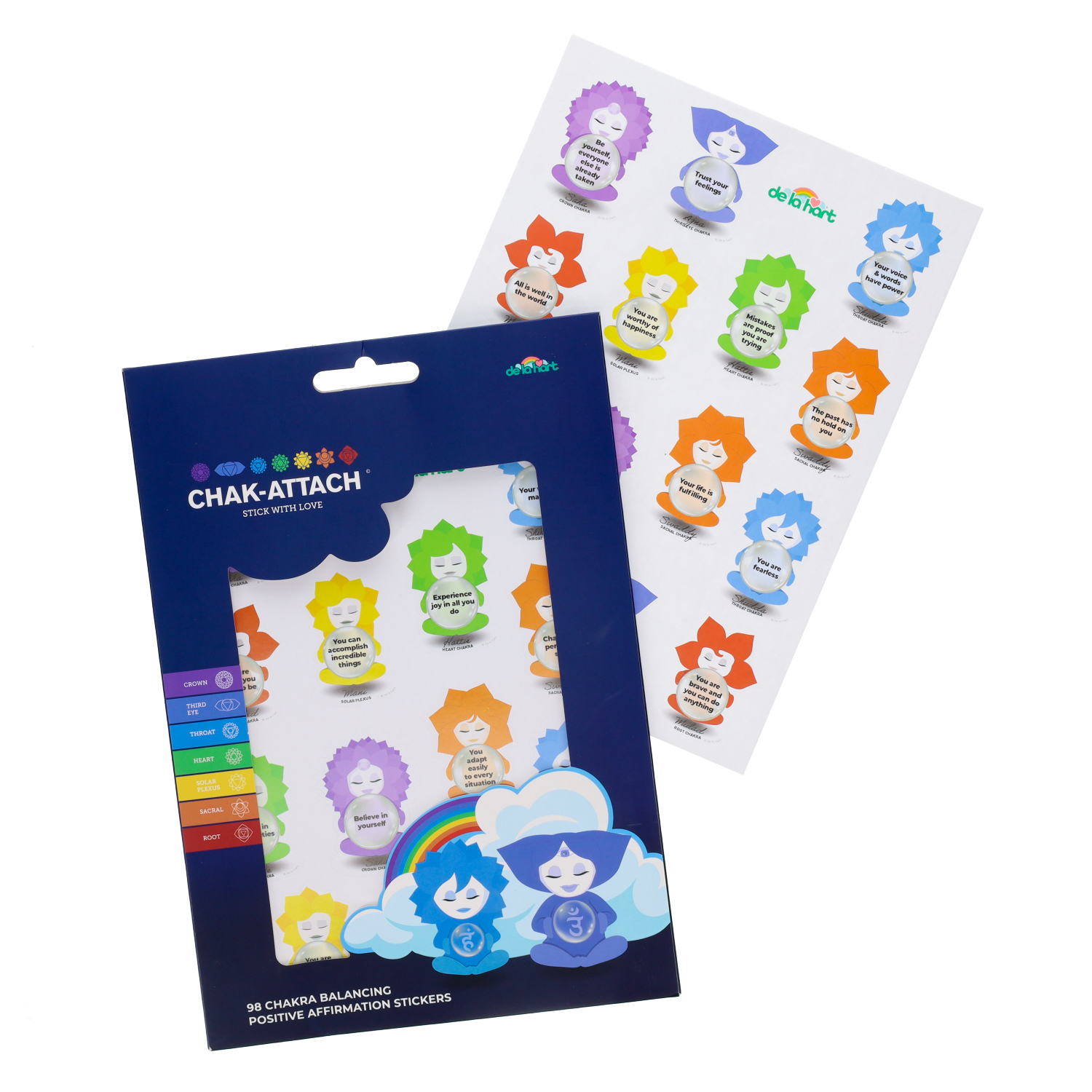 Chak-Attach Affirmation Stickers Chak-Attach Affirmation Stickers