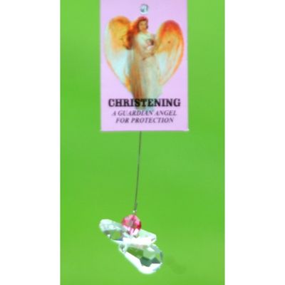 Christening Girl Hanging Angel