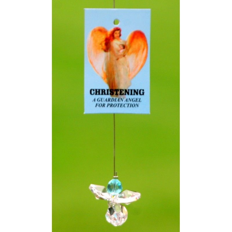 Christening Boy Hanging Angel Christening Boy Hanging Angel