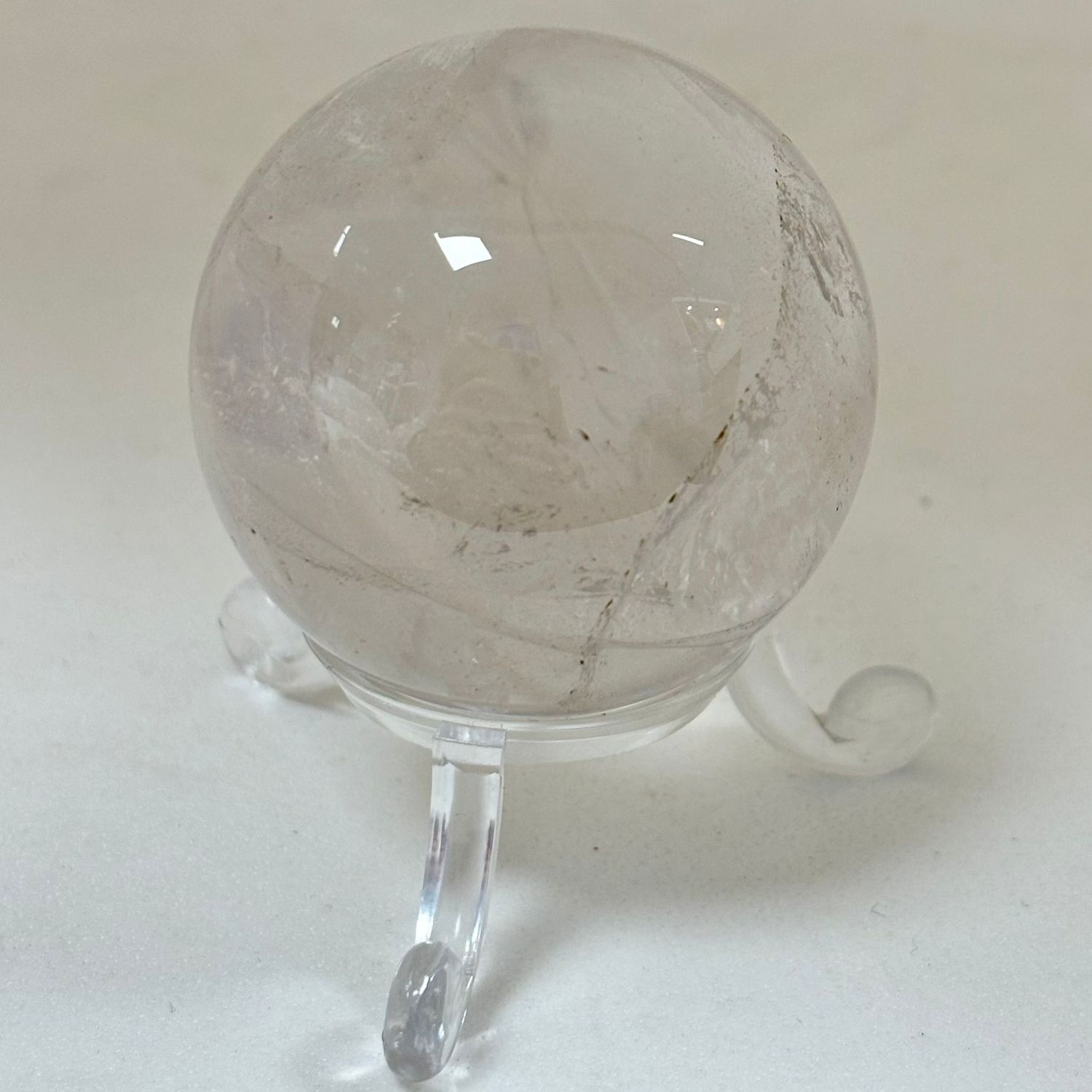 Clear Quartz Sphere 4cm Clear Quartz Sphere 4cm