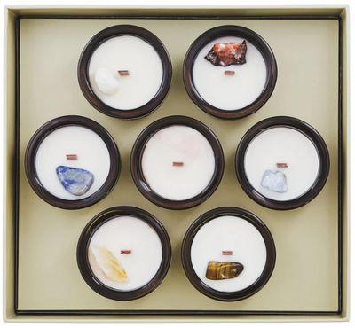 Eau Lovely Box Of Positivity 7 Chakra Candles