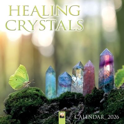 Healing Crystals 2026 Wall Calendar