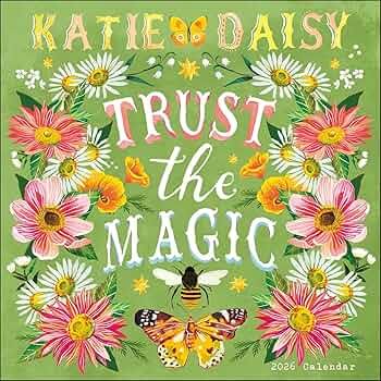 Katie Daisy 2026 Wall Calendar