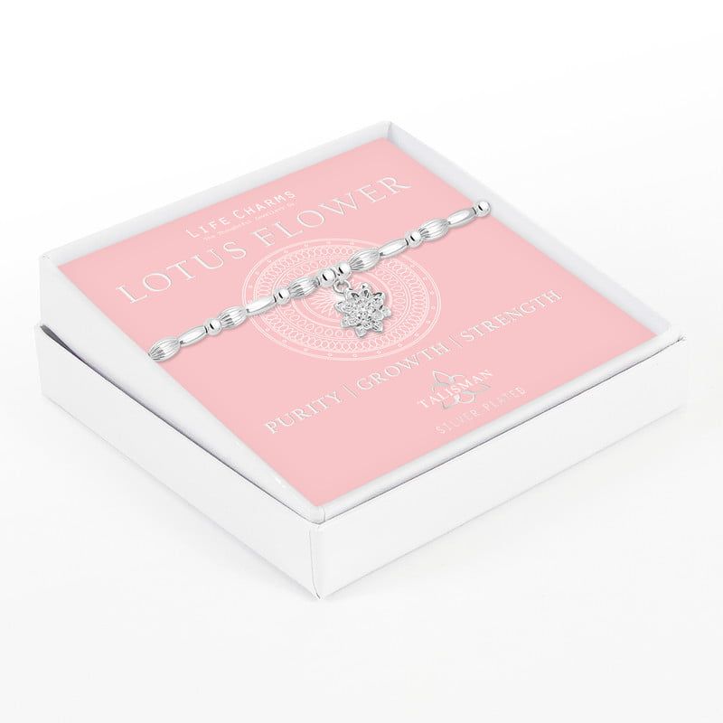 Lotus Flower Talisman Bracelet Lotus Flower Talisman Bracelet