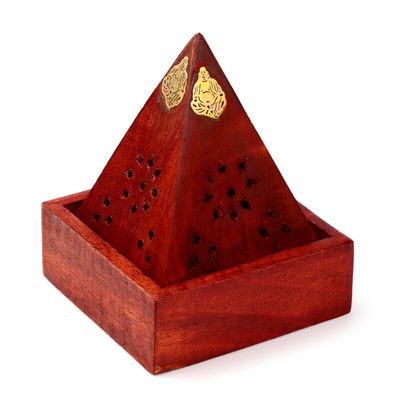 Pyramid Cone Burner Buddha