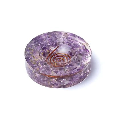 Orgonite Amethyst Sphere Holder