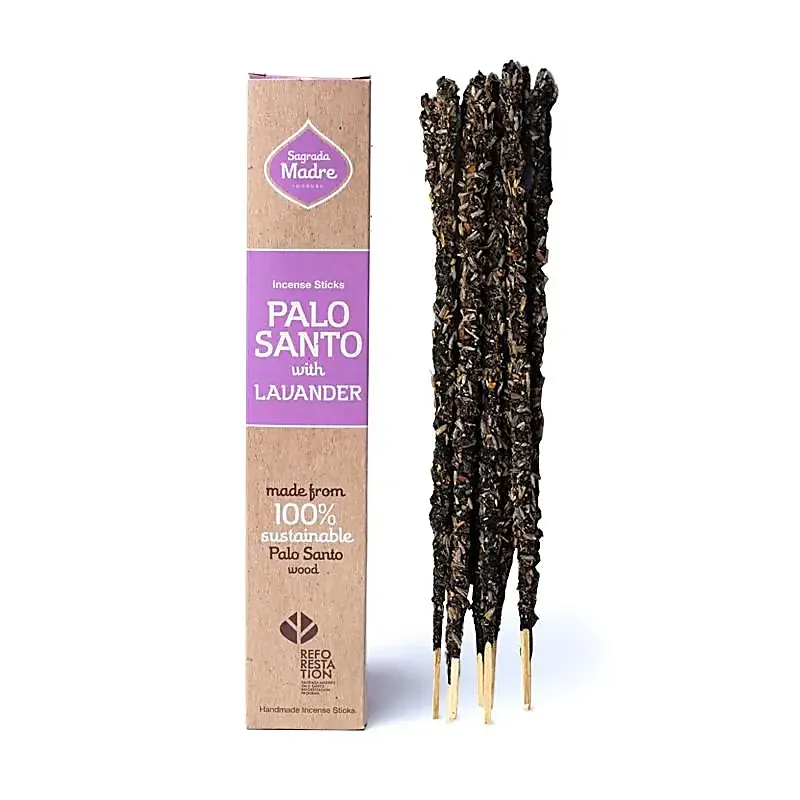 Sagrada Madre Palo Santo With Lavender Incense Stick Sagrada Madre Palo Santo With Lavender Incense Stick