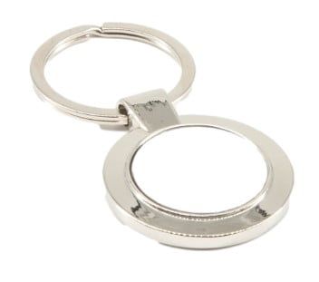 Personalised Circular Keyring Personalised Circular Keyring