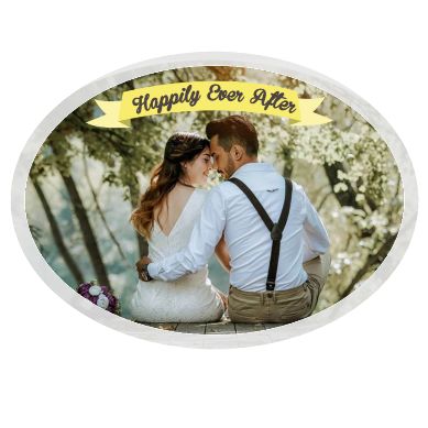 Personalised Ceramic Oval