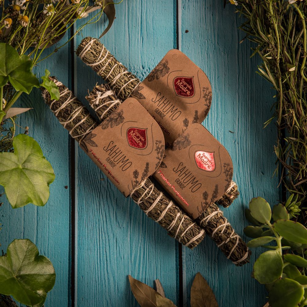 Sahumo Seven Purification Herbs Smudge Stick Sagrada Madre