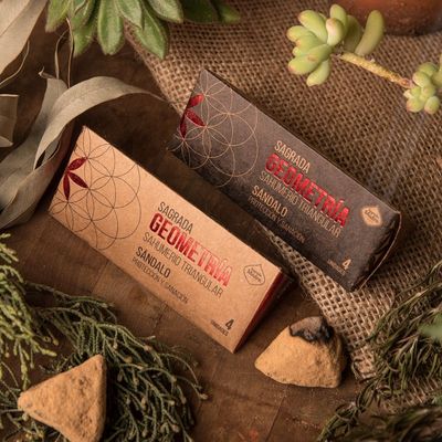 Sandalwood Triangular Incense Sagrada Madre
