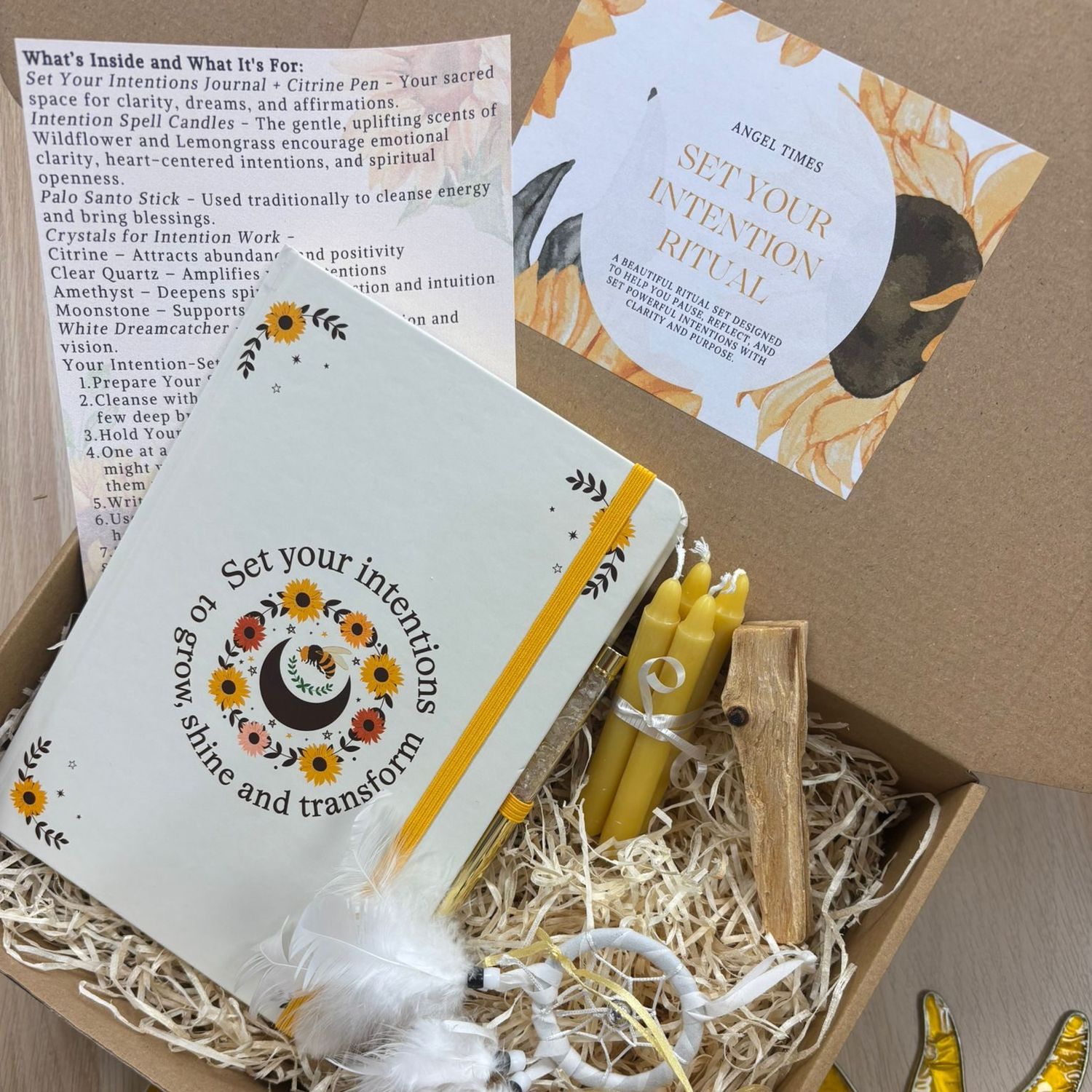 Set Your Intentions Ritual Set Set Your Intentions Ritual Set