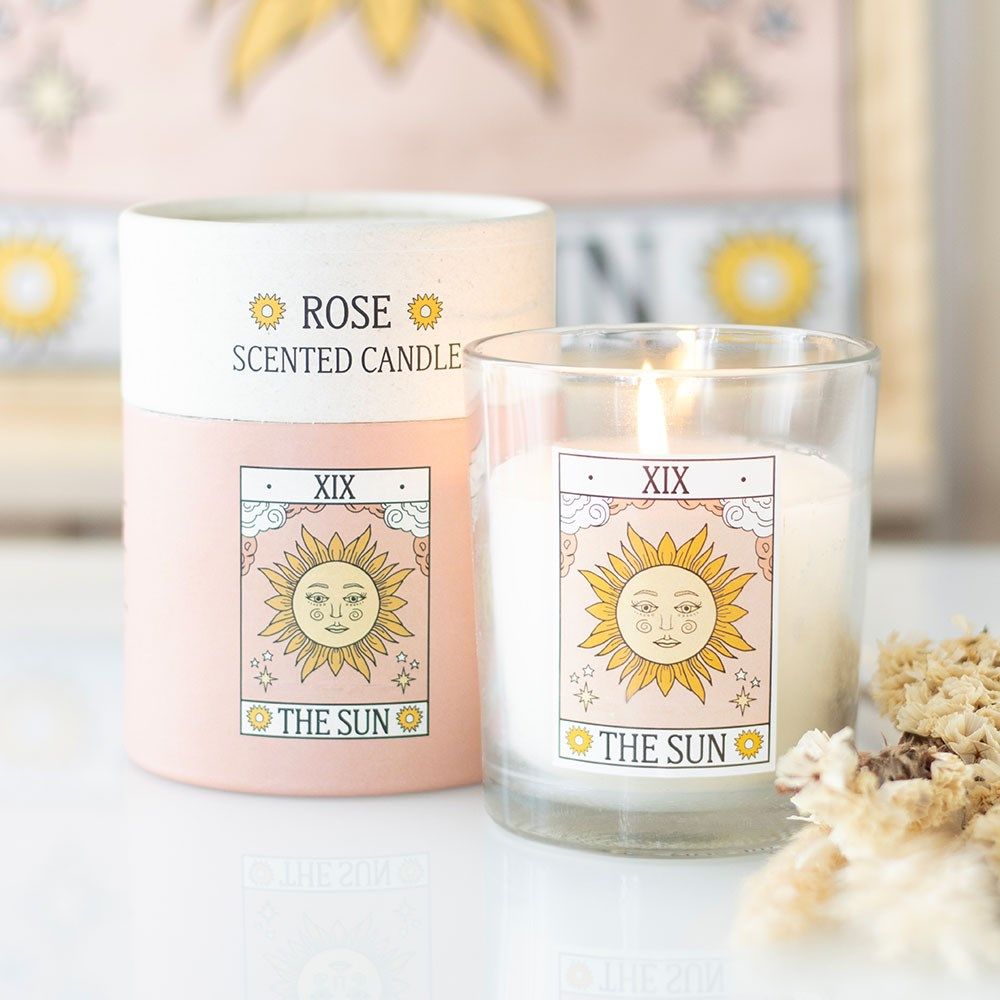 The Sun Tarot Candle The Sun Tarot Candle