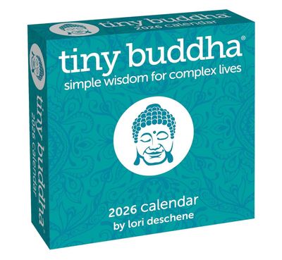 Tiny Buddha Desk Calendar 2026