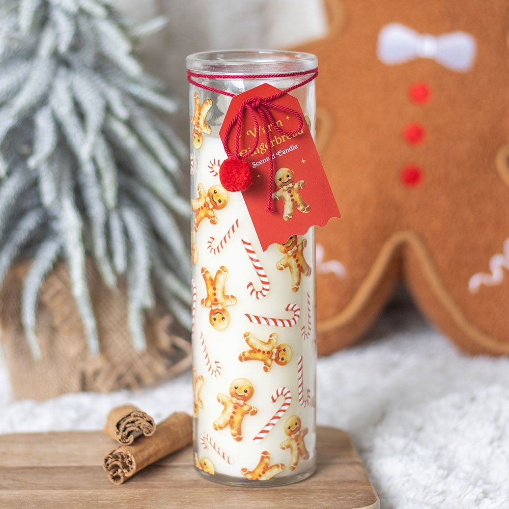 Gingerbread Tube Candle Gingerbread Tube Candle