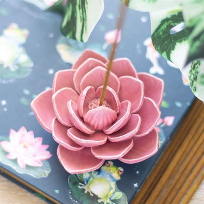 Water Lily Incense Holder